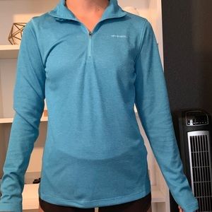 EUC New Balance Fitted Half Zip.